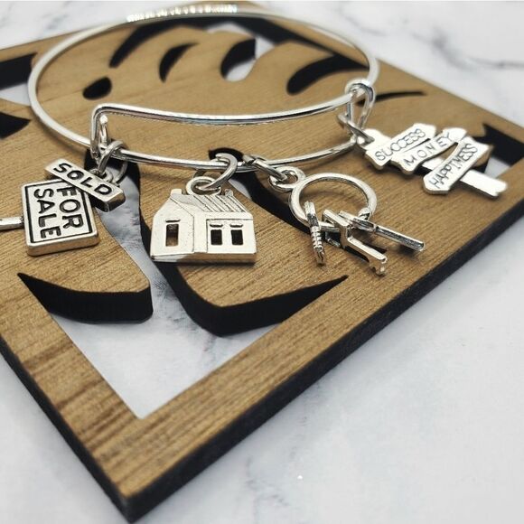 COPY - Real Estate Agent Expandable Charm Bracelet - Picture 5 of 10